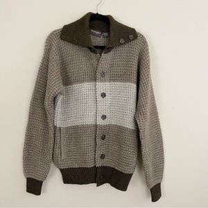 Vintage Christopher Chunky Knit Button Down Cardigan